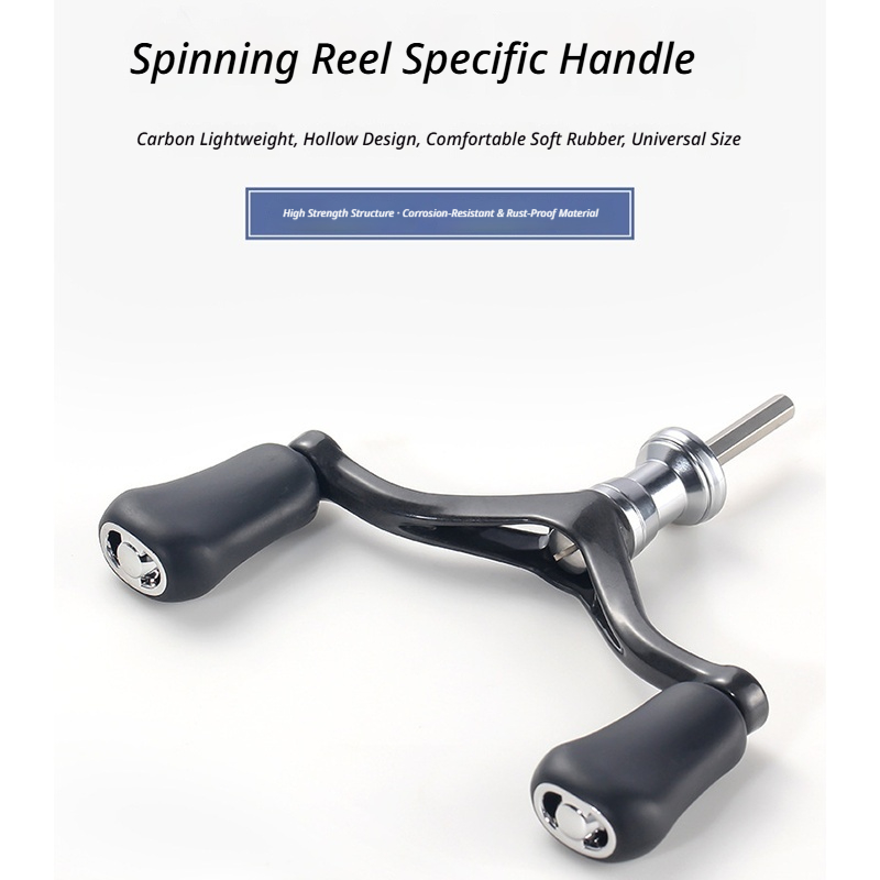 Spinning Reel - HAUTTON Wysokiej Jakości Karbonowa Rączka Kołowrotka