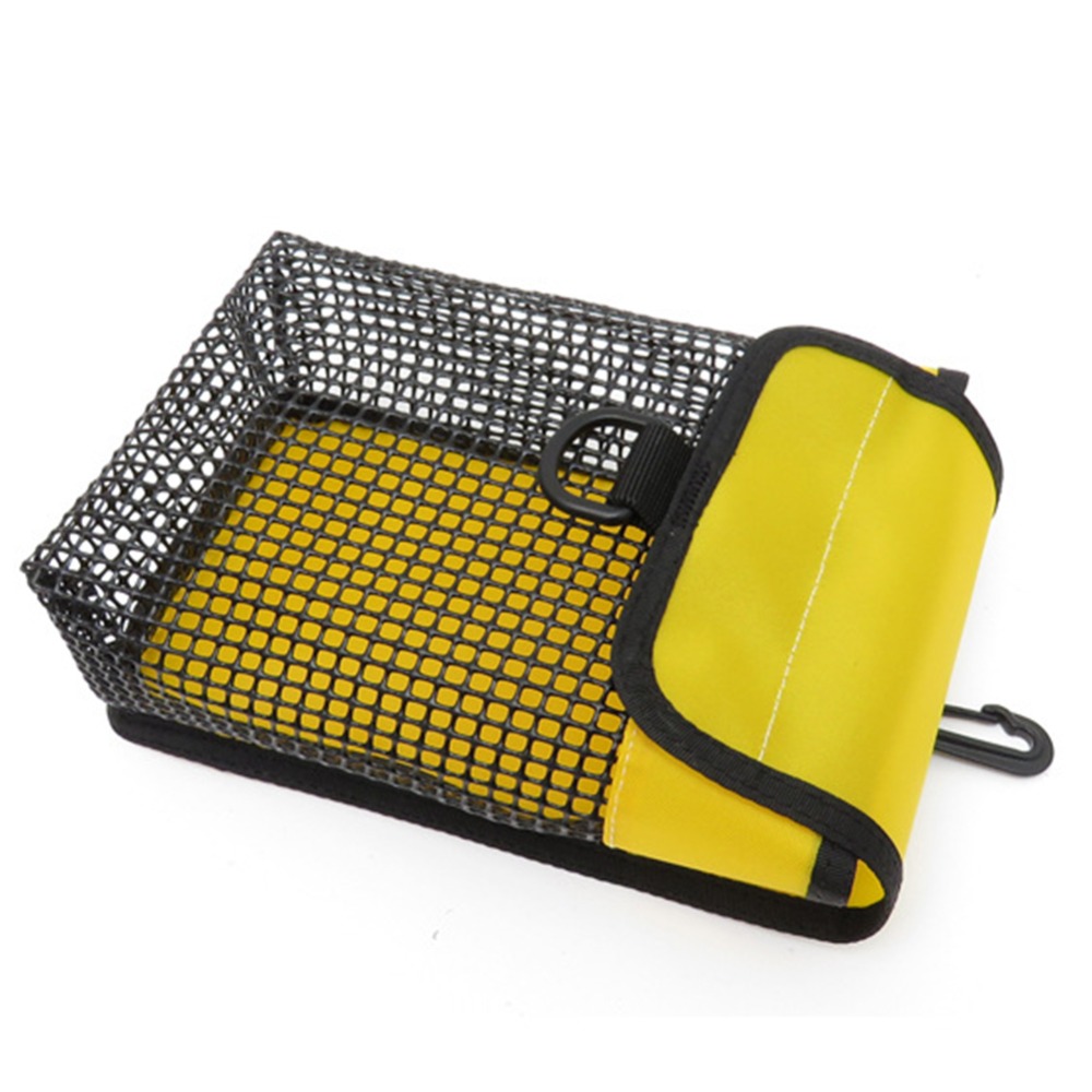 Reel Bag - Wytrzymała nylonowa torba siatkowa, czerwono-żółto-czarna, torby