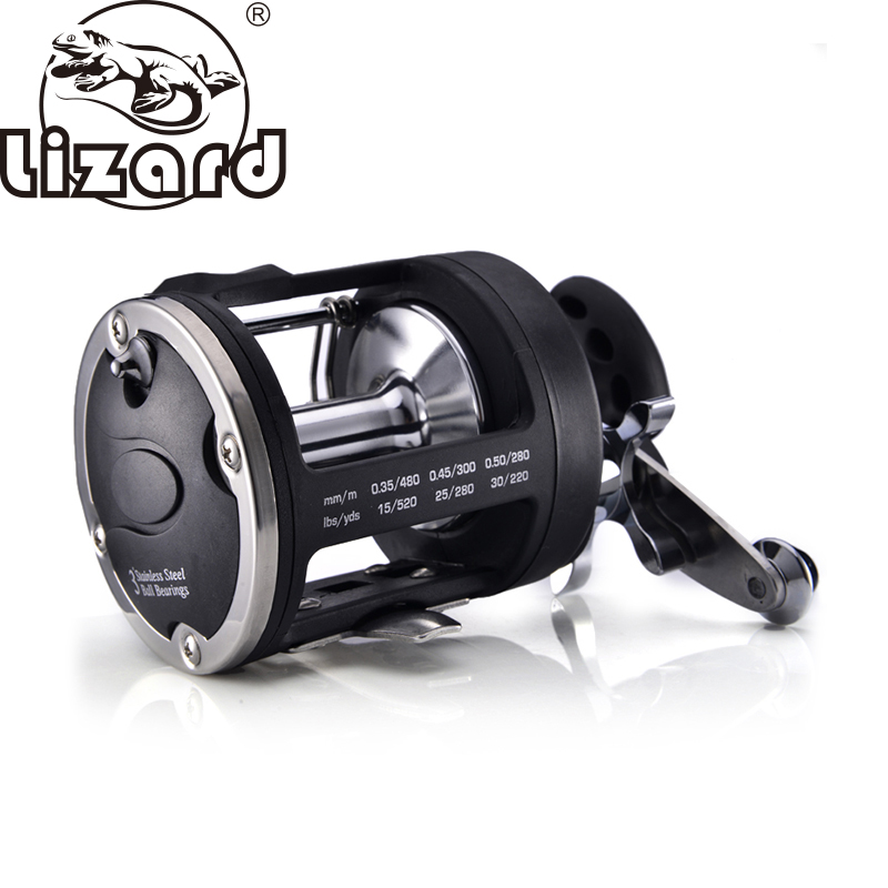 Trolling Reel - Kołowrotek łodziowy Lizard Fishing TSSD do