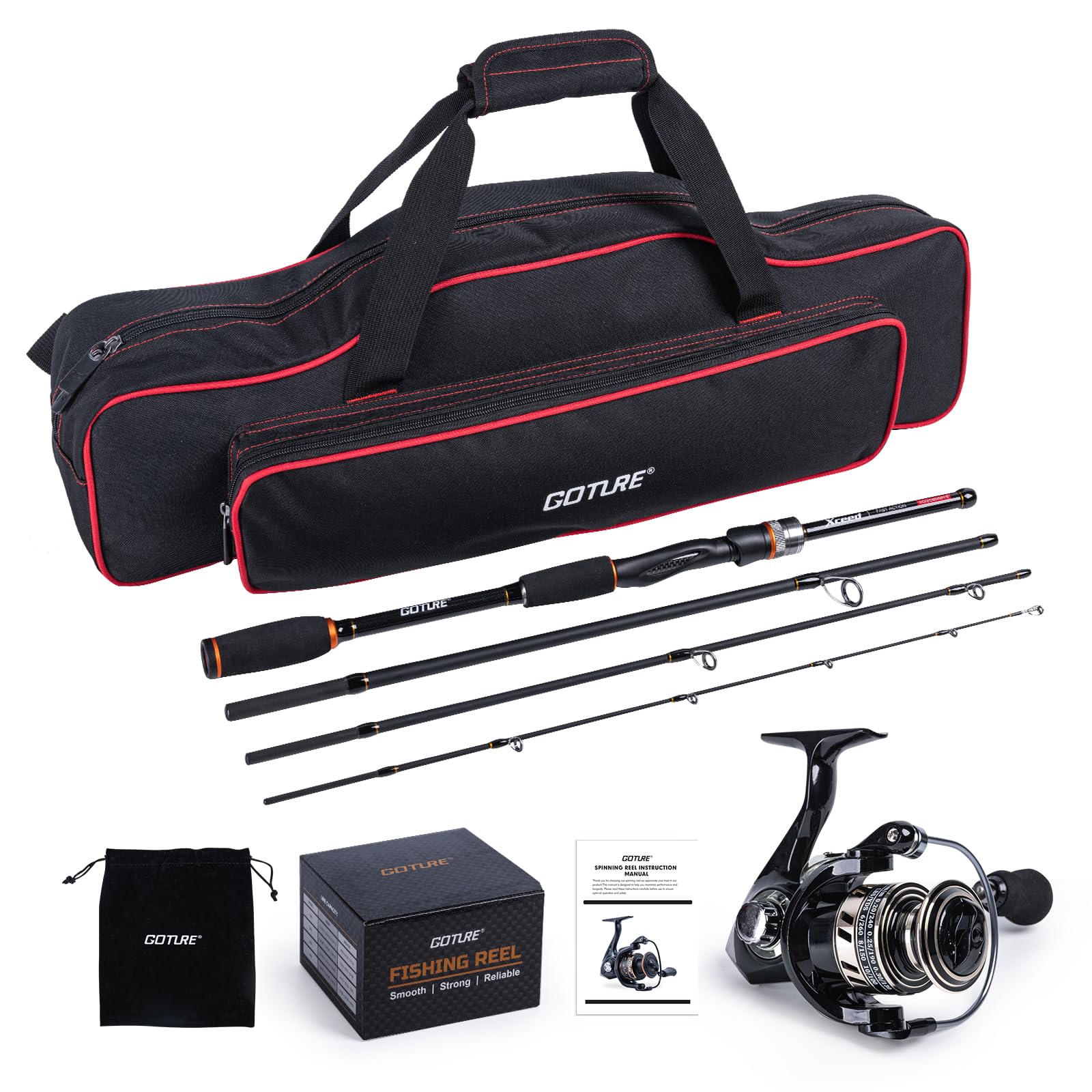 Goture Przenośny Zestaw Wędkar – Reel Bag recenzja i cena