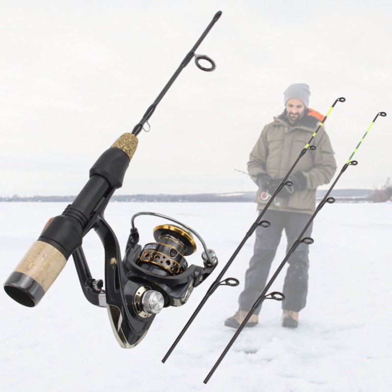 60cm 2 końcówki wędki Kołowrot – Ice Fishing Reel recenzja i cena